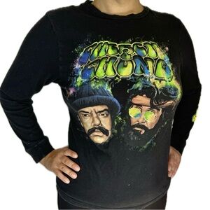 Cheech & Chong - size S/P 100% cotton long sleeve shirt
